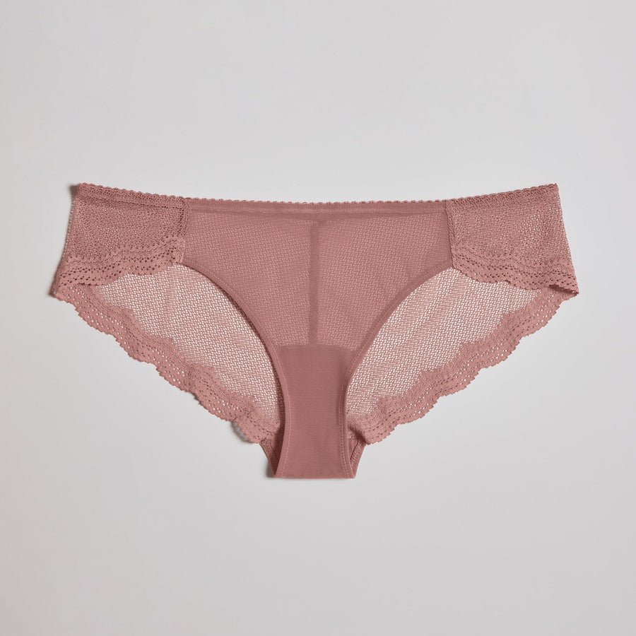 Signature Lace Bikini Woodrose