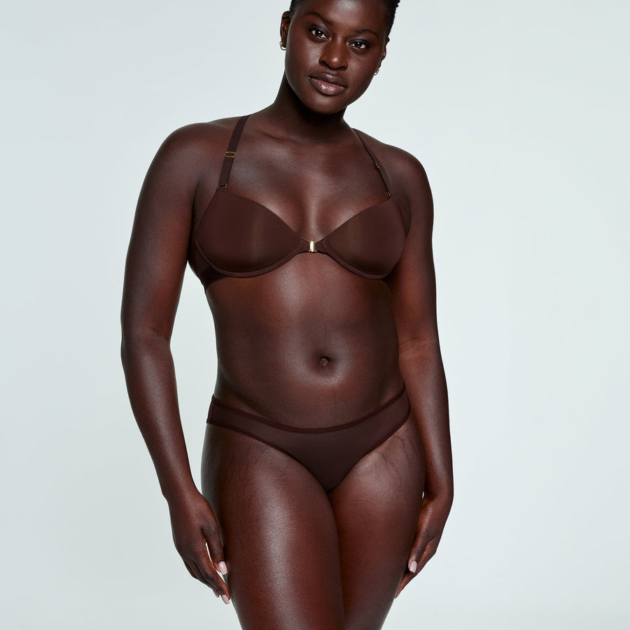 Fine Mesh Bikini Espresso