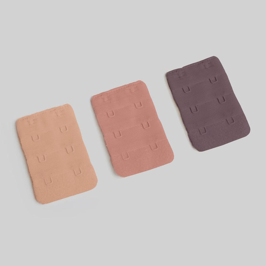 Pepper Bra Extenders 3-Pack (Fawn, Woodrose, Peppercorn)