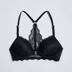 Racerback Lift Up Bra Black
