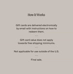 E-Gift Card