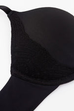 Cotton  Lift Up Bra Black TESTSTETSTE