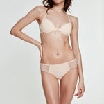 Cotton Smooth Lace Bikini Sand