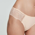 Cotton Smooth Lace Bikini Sand
