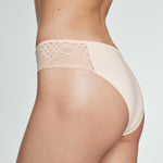 Cotton Smooth Lace Bikini Sand