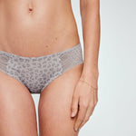 Smooth Lace Bikini Slate Leo