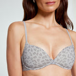 Zero-G Wirefree Lift Up Bra Slate Leo